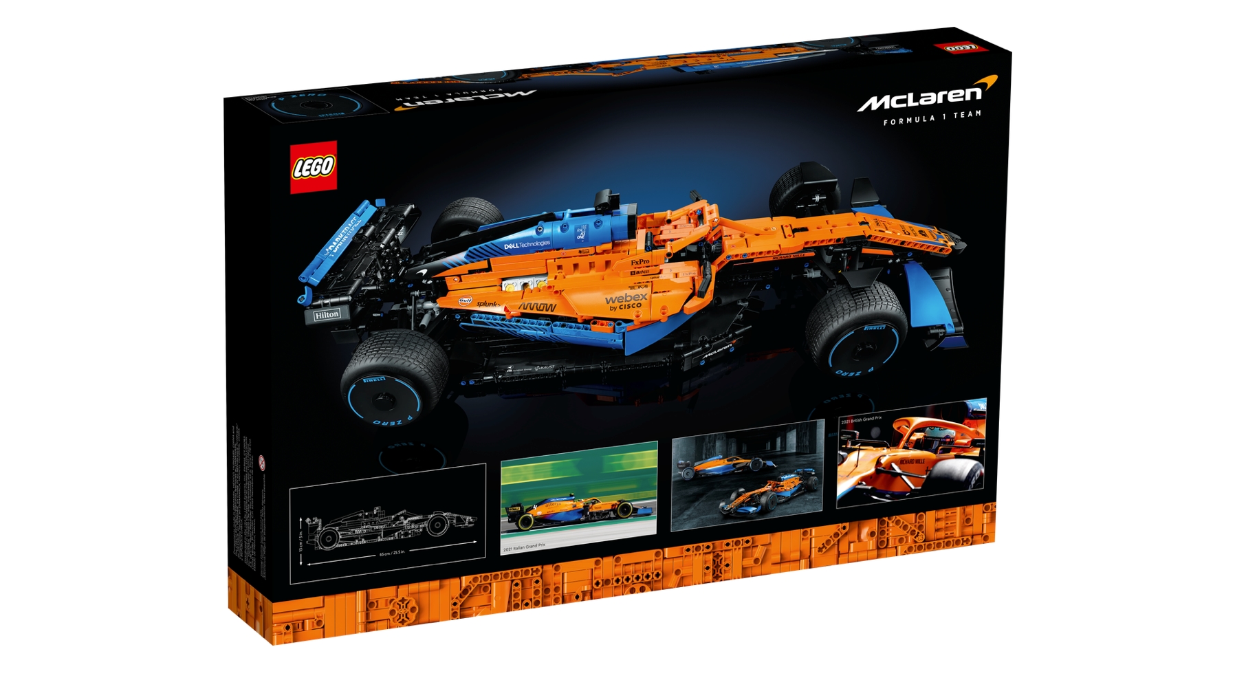 LEGO Announces Technic McLaren Formula 1 1 432 Piece McLaren Race